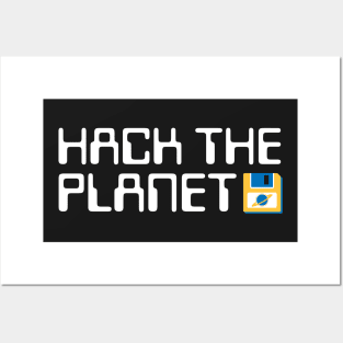 Hack The Planet - Varsity Posters and Art